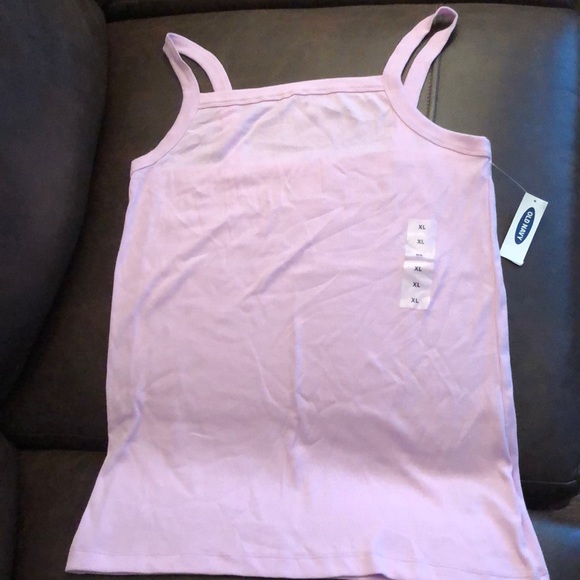 Slim-Fit Square-Neck Rib-Knit Tank for Wome - Picture 5 of 6